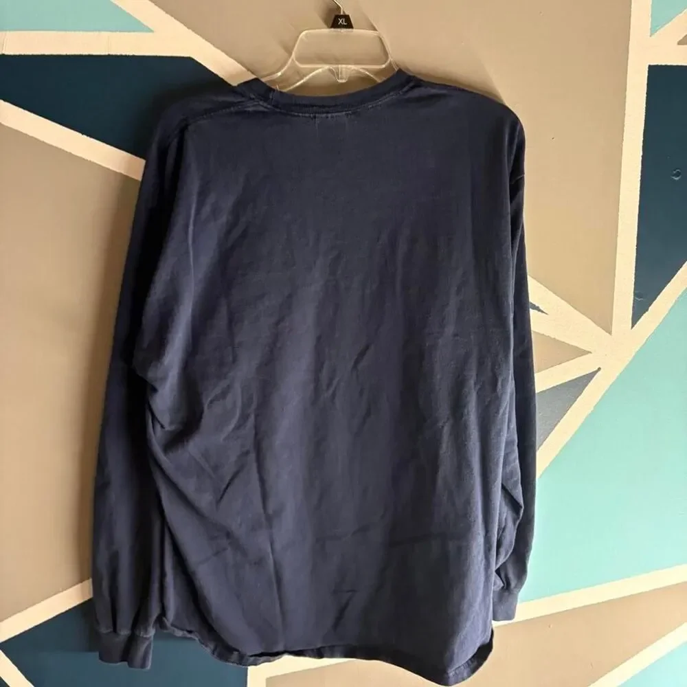 Gildan | Shirts | Butler Mens Navy And Blue Shirt | Poshmark